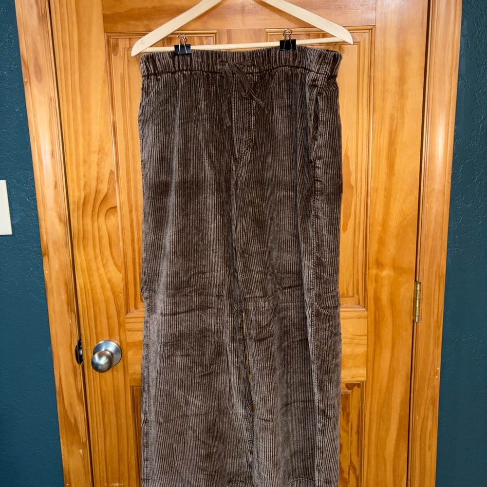 American Eagle Outfitters Chocolate Corduroy Trousers